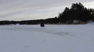 ПОЙМАЛ ЩУКУ ТРОФЕЙ НА КАРЬЕРЕ В ТВЕРИ / ЗИМНЯЯ РЫБАЛКА НА ЖЕРЛИЦЫ /