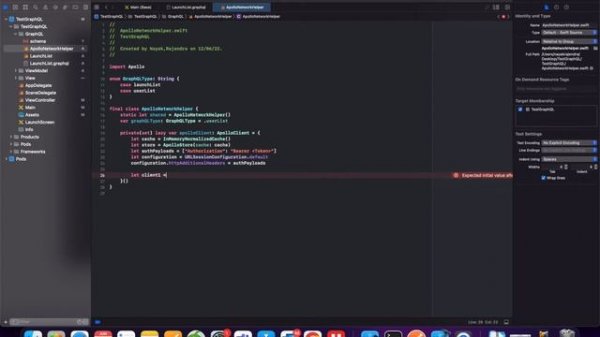 GraphQL API Implementation in iOS Swift | Apollo Framework | MVVM Design Pattern | Network Requests