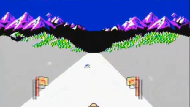 Slalom - NES Gameplay смотреть онлайн