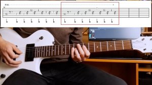 Как играть Король и Шут - Ведьма и Осел на электрогитаре + Табы. КиШ - Ведьма и Осел на гитаре урок