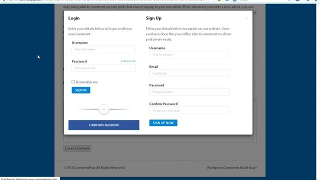 Wordpress Comments Plugin - CommentPop смотреть онлайн