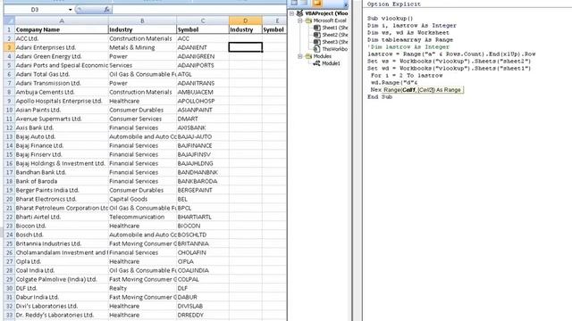 Excel VBA: Vlookup function with loops @Upskillswithmohsin смотреть онлайн