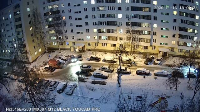 Тест поздняя осень 2020. HI3516EV200 IMX307 объектив F1.0 3.6мм (IVG-85HF20PYA-S ) смотреть онлайн