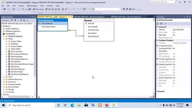 DESIGN AND IMPLEMENTATION OF HOTEL MANAGEMENT SYSTEM PART I (CREATION OF STARTING DATABASE) смотреть онлайн