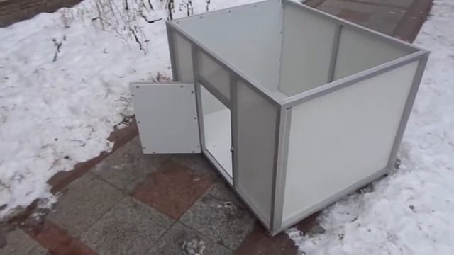 Клетка для Корги на колесиках. Размер 0,7 х 0,6 х 0,9 м. смотреть онлайн