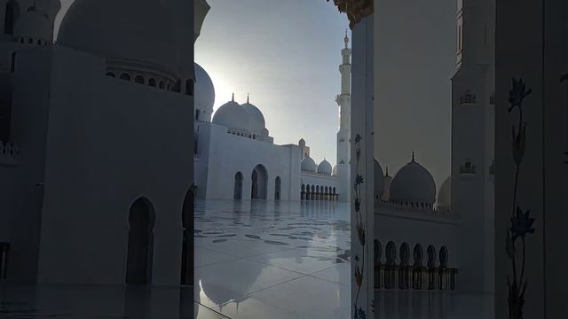 Абу-Даби. Мечеть шейха Зайда. #оаэ смотреть онлайн
