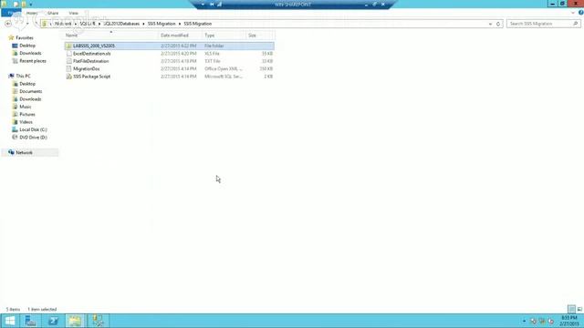 SSIS Migration Process from SQL Server 2008 to SQL Server 2012 смотреть онлайн