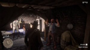 Red Dead Redemption 2 | Пленник в оружейном магазине Роудс