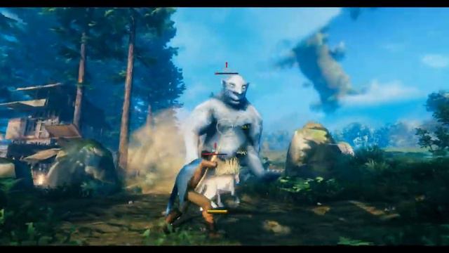 Valheim WOLF VS TROLL !!! смотреть онлайн