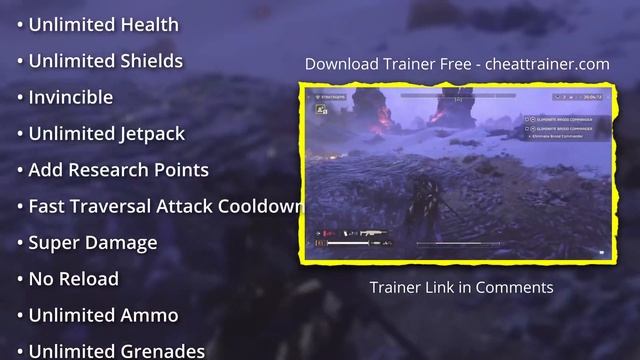 Helldivers 2 Cheat Trainer (+14) - Unlimited Research Points, Skills, Health смотреть онлайн