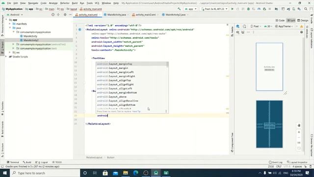 How to make a Button open a New Activity | Android studio | Java смотреть онлайн