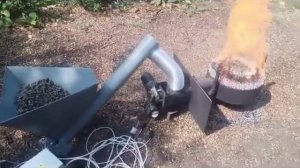 Ретортная горелка 70 кВт своими руками на пеллетах.