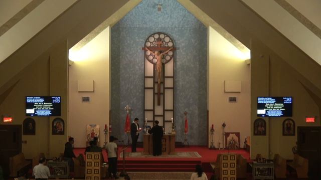 Saint Mina & Pope Cyril VI - Vespers - October 31, 2019 смотреть онлайн