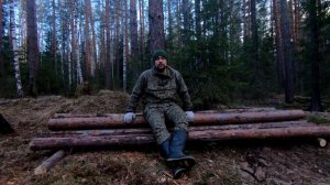 СТРОИМ ЛЕСНУЮ ХИЖИНУ | ЧАСТЬ 1 | МАССИВНЫЙ КАРКАС ИЗ БРЁВЕН