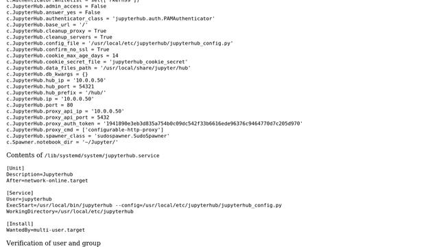 DevOps & SysAdmins: jupyterhub error on start: "KeyError: 'User k does not exist.'" смотреть онлайн