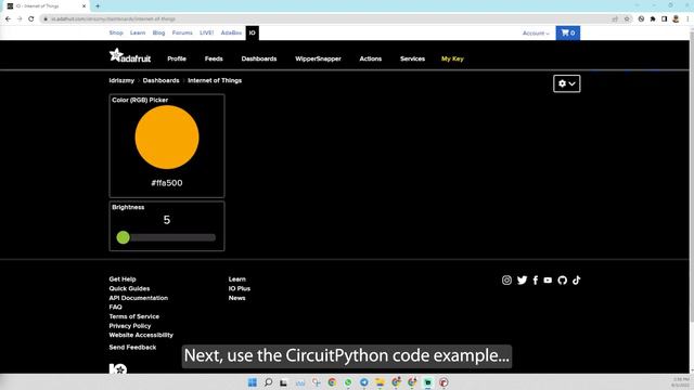 WiFi Neopixel RGB LED using CircuitPython (Part 2) смотреть онлайн