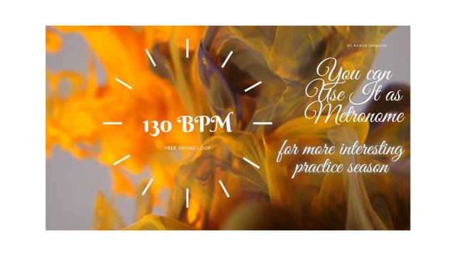 130 BPM 4/4 Rock Drums Metronome HD смотреть онлайн