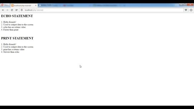 Echo and Print Statements | PHP Tutorial for Beginners In Hindi - 6 смотреть онлайн