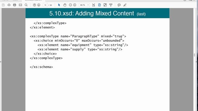Lecture: INFOST 780-201 XML Schemas for Publishing смотреть онлайн