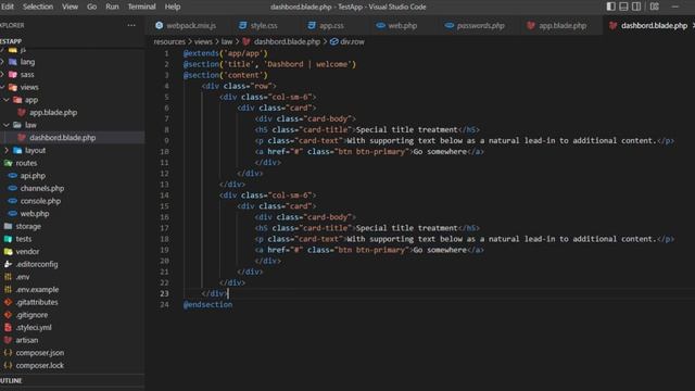Lesson 2 (Building a system with Laravel 8) смотреть онлайн