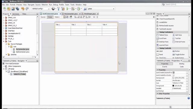 How to link SQL database with Java Using NetBeans (Simple Method) смотреть онлайн