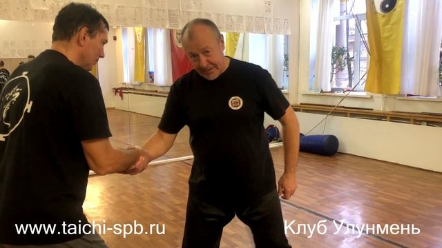 Усилия в тайцзицюань.Часть1. Связь стоп и кистей рук. смотреть онлайн