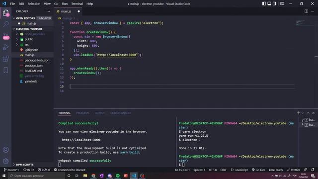 Como criar um aplicativo desktop com React e Electron смотреть онлайн