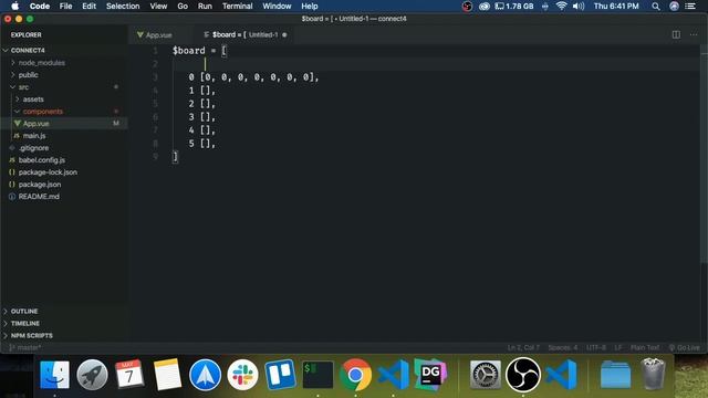 Connect 4 with VueJS - Part 2 - Let The Games Begin смотреть онлайн