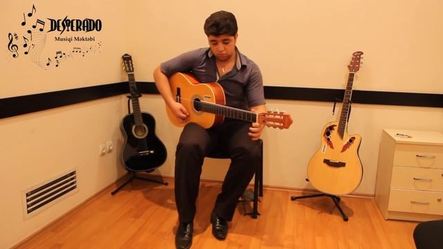 "Yanıq Kərəm" gitarada смотреть онлайн