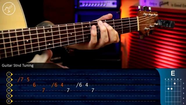 Stand By Me - Ben E. King (Табулатура) Guitar Tutorial TABS смотреть онлайн