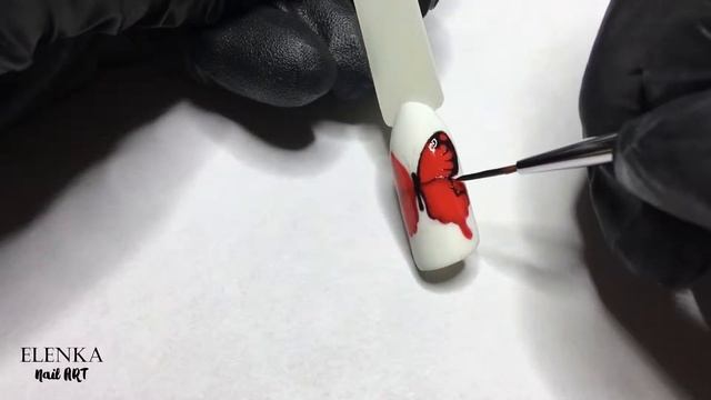 Рисуем бабочку на ногтях | Простой и легкий маникюр | Дизайн ногтей #46 смотреть онлайн