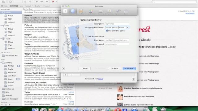 Setting Mail Client for Rackspace Cloud Sites смотреть онлайн