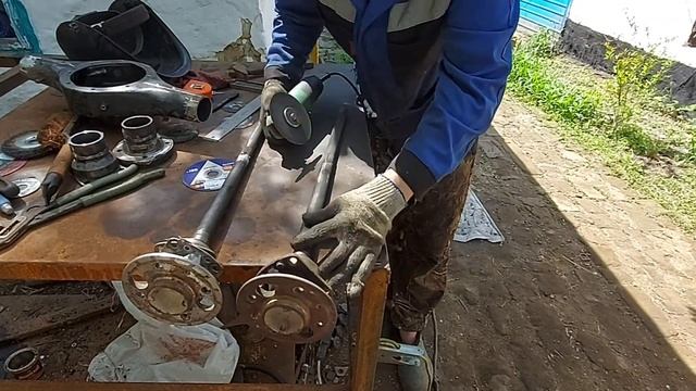 как обрезать полуось? как нарезать шлицы? смотреть онлайн