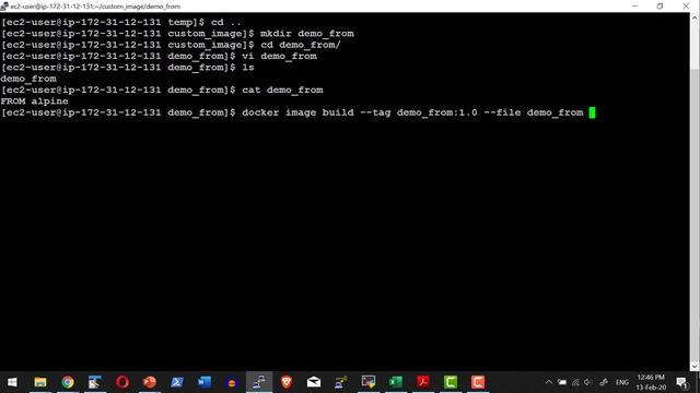 Docker Container Image Build FROM - Video 21 смотреть онлайн