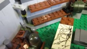 Пулеметный дот № 1 Линии Сталина. Лего военные самоделки. Миры Евгения Читинского