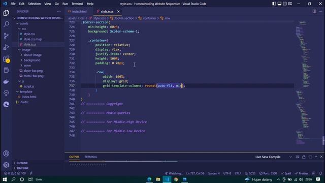Create a Homeschooling Website Responsive (HTML, CSS, Java Script) #9 смотреть онлайн