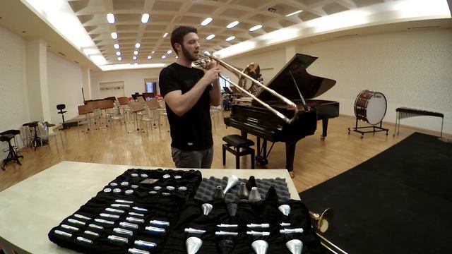 Test Ar Resonance Mouthpiece for bass and tenor trombone смотреть онлайн