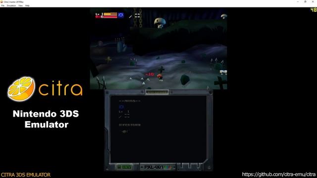 Citra 3DS Emulator - Cave Story 3D Ingame! scaled resolution + fixed audio смотреть онлайн