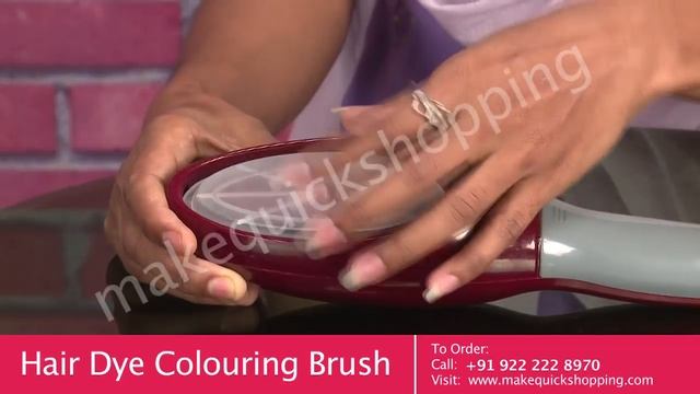 Hair Dye Coloring Brush Comb смотреть онлайн