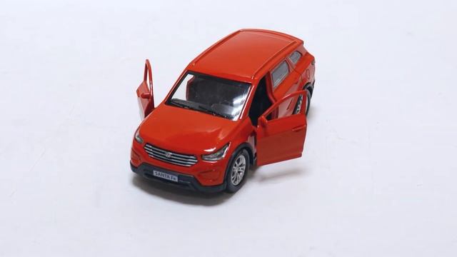 Машинка ТЕХНОПАРК Hyundai Santafe инерционная металлическая с 3 лет смотреть онлайн