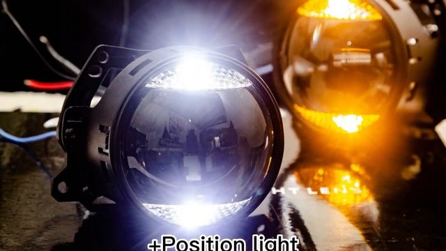 3-inch LED lens+DRL+Turning+Position light | Client feedback images | Headlight retrofit смотреть онлайн