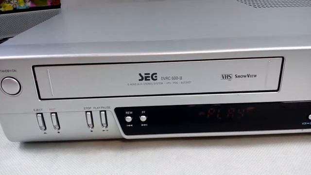 COMBO Nagrywarka DVD/VHS SEG DVRC 600 pl. смотреть онлайн