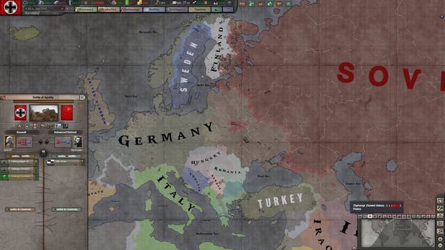 Hearts of Iron 3: Black ICE 10.41 - Germany - Barbarossa Does Continue! смотреть онлайн