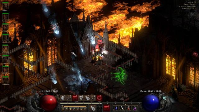 Blizzard Sorceress P8 Chaos Solo Clear 1:15 смотреть онлайн