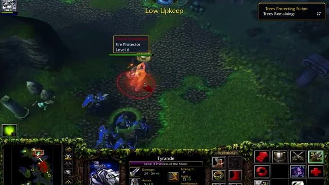 Cave of Wunders: Warcraft 3 Walkthrough: Night Elf: Chapter 3 Part 2 смотреть онлайн