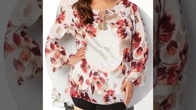 ladies everyday smart casual work outfits collection printed georgette women blouses shirts and top смотреть онлайн