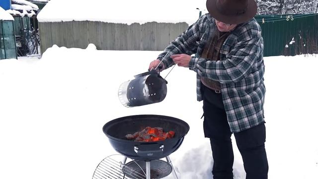 А как зажечь гриль, просто и быстро. #грильимясо смотреть онлайн