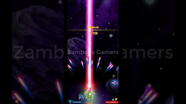 Happy Birthday Event 2022 Level 12 Galaxy Attack Alien shooter | Kratacean | Zambario Gamers смотреть онлайн