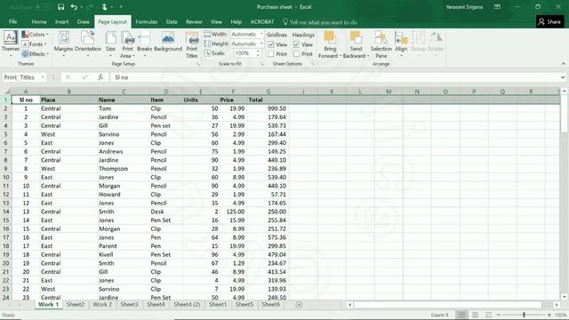 PRINTING - TITLES & GRIDLINES (Excel 2016 - Lesson #21) Excel Tutorial for Beginners & Experts смотреть онлайн