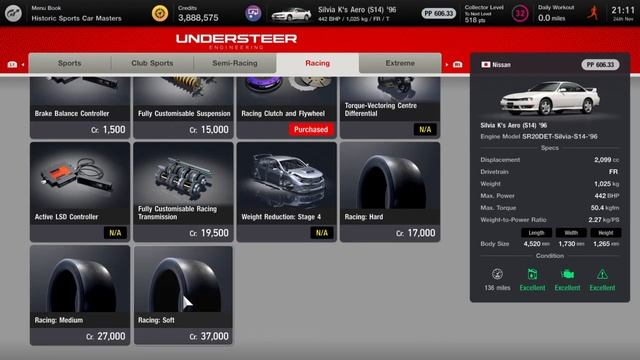 Gran Turismo 7 Nissan Silvia K's 1996 (S14) смотреть онлайн
